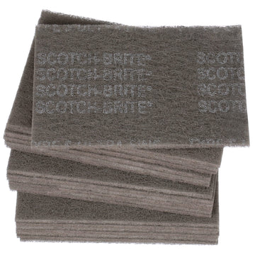 Scotch-Brite(TM) Ultra Fine Hand Pad 07448, Silicon Carbide, 6" Width x 9" Length, Ultra Fine Grit